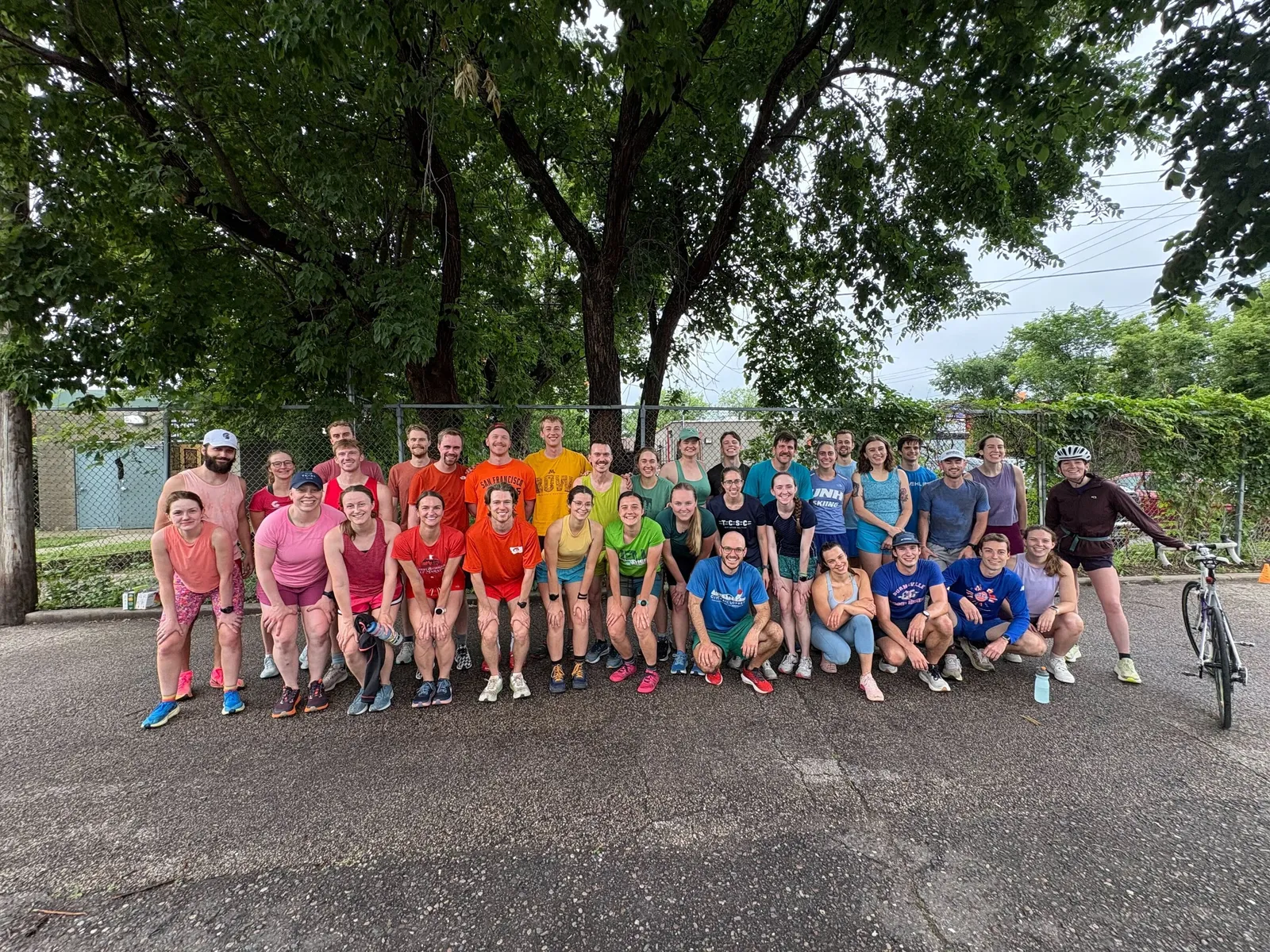 Members celebrating Pride together in June